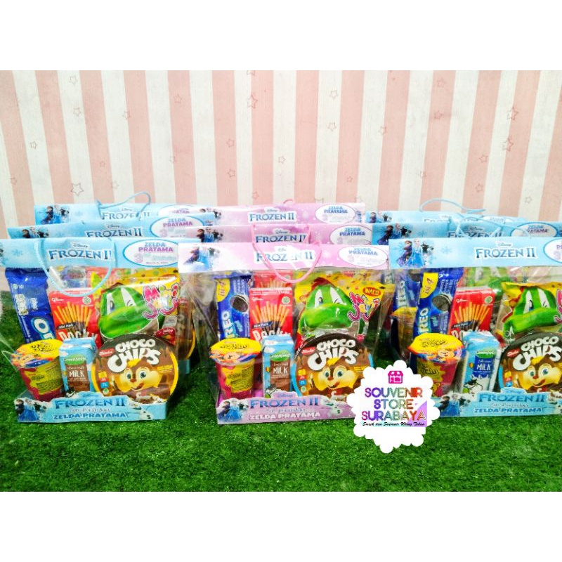 Snack Ultah Premium/Premium Snack Ultah/Bingkisan Snack / Goodiebag Snack /Snack Ultah Murah