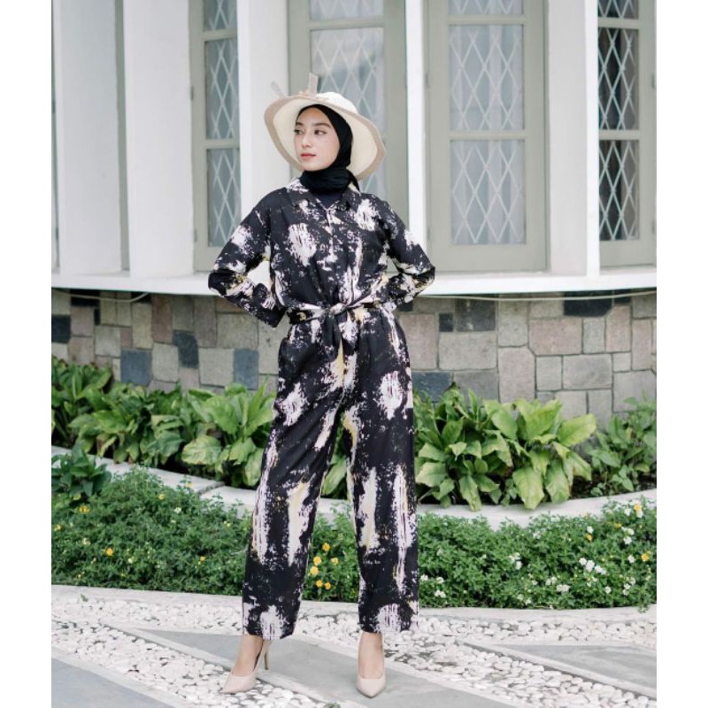 Alila Homey Set Part 2 - Setelan Piyama Rayon Busui Baju Tidur LD 100