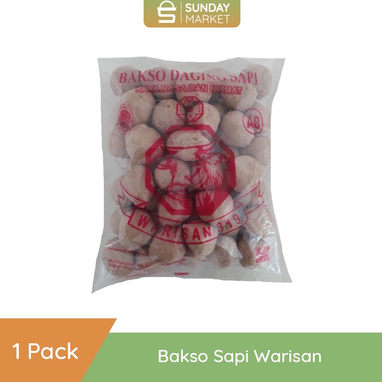 Bakso Sapi Warisan Isi 50