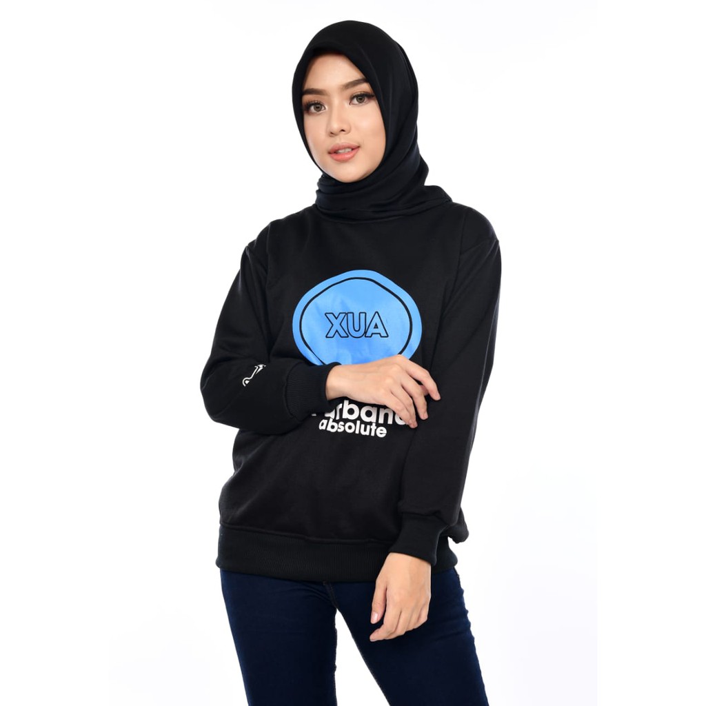 X Urband Sweater Oblong Wanita Viona Crewneck A147