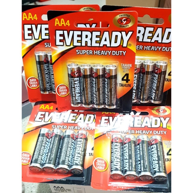 Baterai Eveready 1215 AA 4