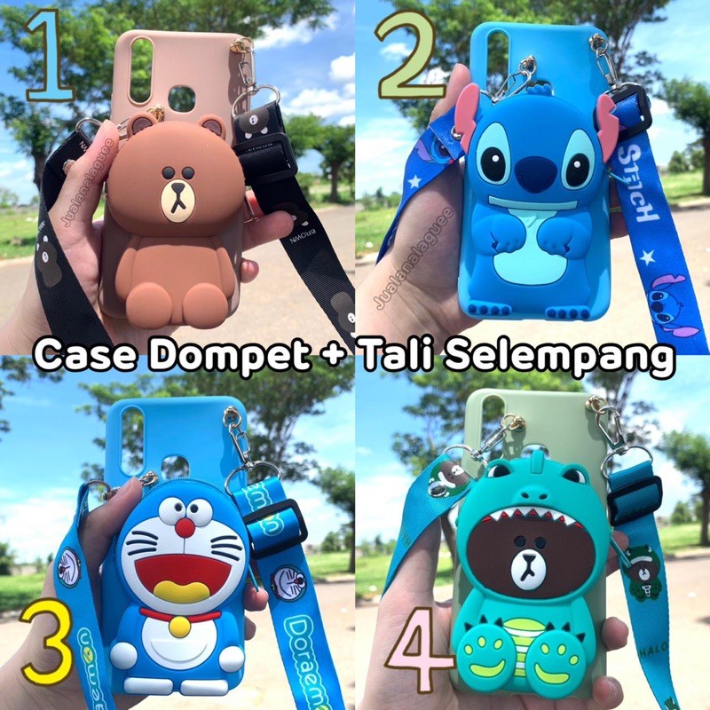case dompet koin dan tali samsung j72016 j7core j7duo j7plus j8 a6plus a2core a01 grand1 grand2
