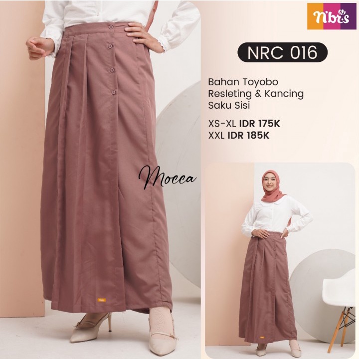 Rok Nibras NRC 016 / Fashion Rok Muslim Terbaru