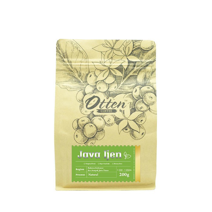 Otten Coffee - Java Ijen Natural Process 200g Kopi Arabica-1