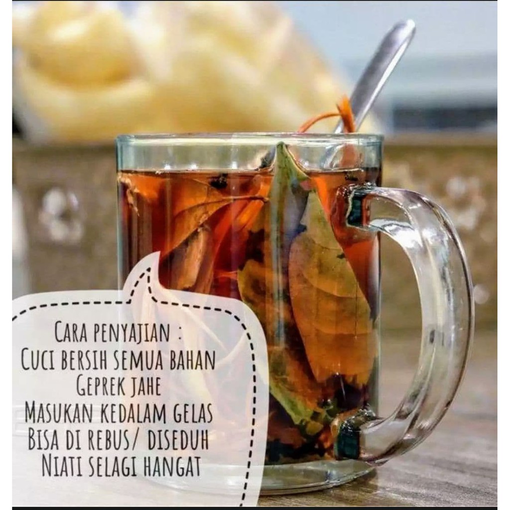 

WEDANG UWUH ORIGINAL (ISI 10PC) khas jogja komplit premium