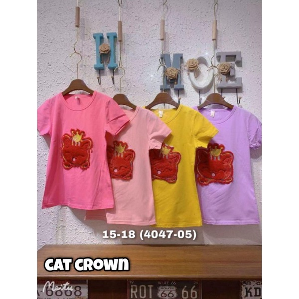 Kaos Atasan Anak Perempuan Import Hiasan Hidup 5-10 Tahun, Part 1