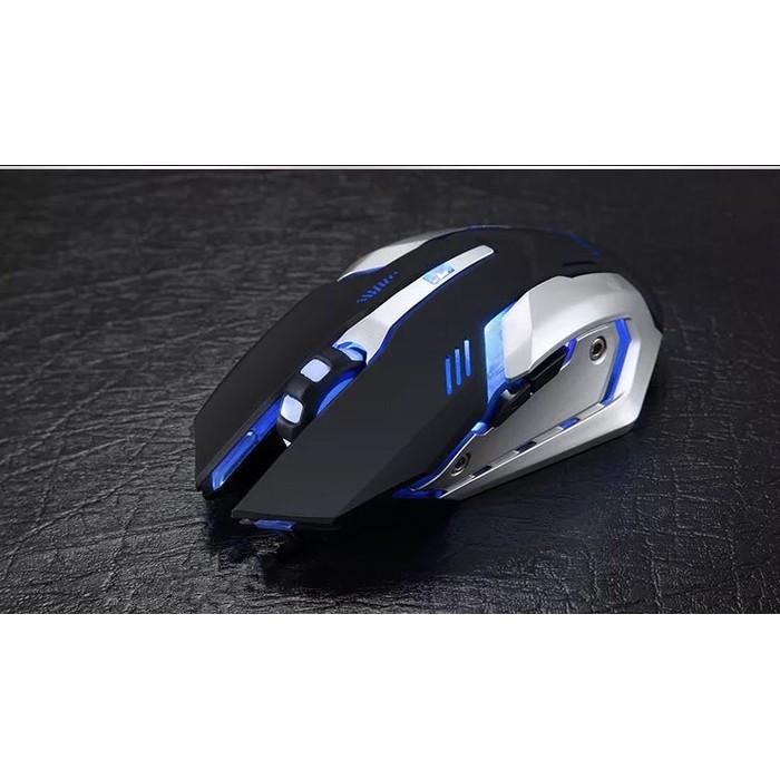 Mouse Gaming Wired Optical USB Colorful Light for PC Komputer Laptop