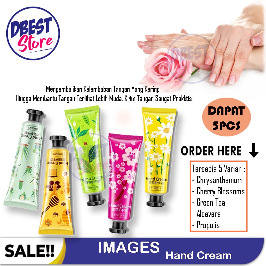 TERMURAH!! PROMO 5 PCS HAND CREAM HAND LOTION IMAGES/ROREC / LOTION MENGHALUSKAN KULIT