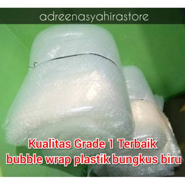 

Bubble Wrap 4m x 1.25 m = 5 meter persegi, JnT max 3 roll 1x check out roll plastik Biru