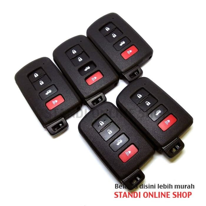 Cassing Smartkey Keyless Remote Toyota Camry 4 Tombol