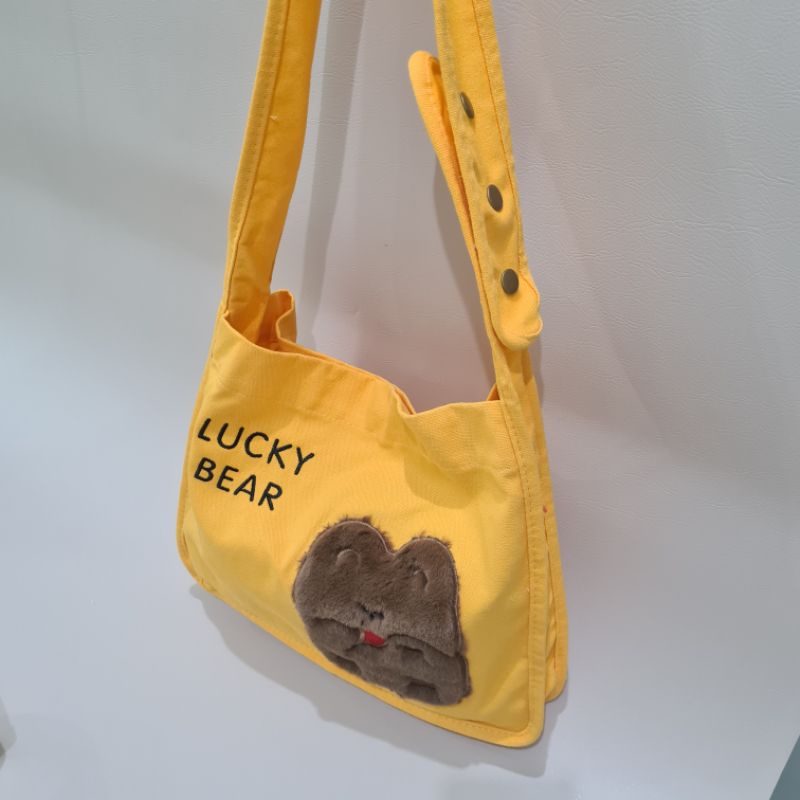 NAOMI - NEW Katsuki Tote Bag Canvas  Premium 3D Import - Tas Canvas Tas Fashion - kantong tas belanja tas shopping