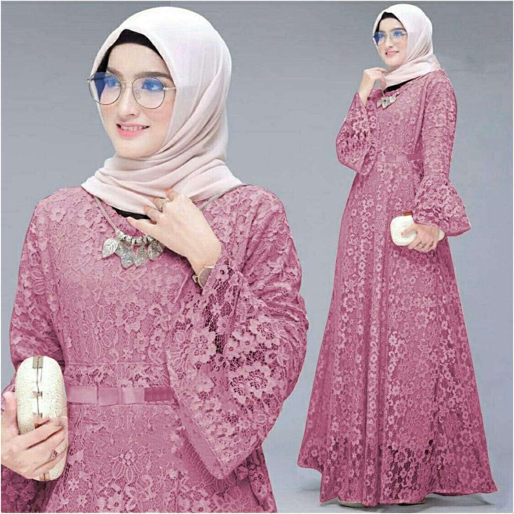 Dress Unata - Pakaian Wanita - Dress Muslim Wanita