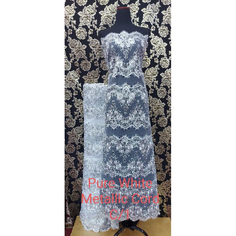 TULLE RENDA KORNELLY &amp; PAYAT 8 Baris* HARGA 1 METER