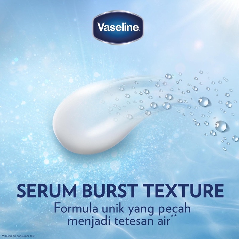 VASELINE GLUTA HYA Serum Burst Lotion Dewy Radiance | Flawless Bright