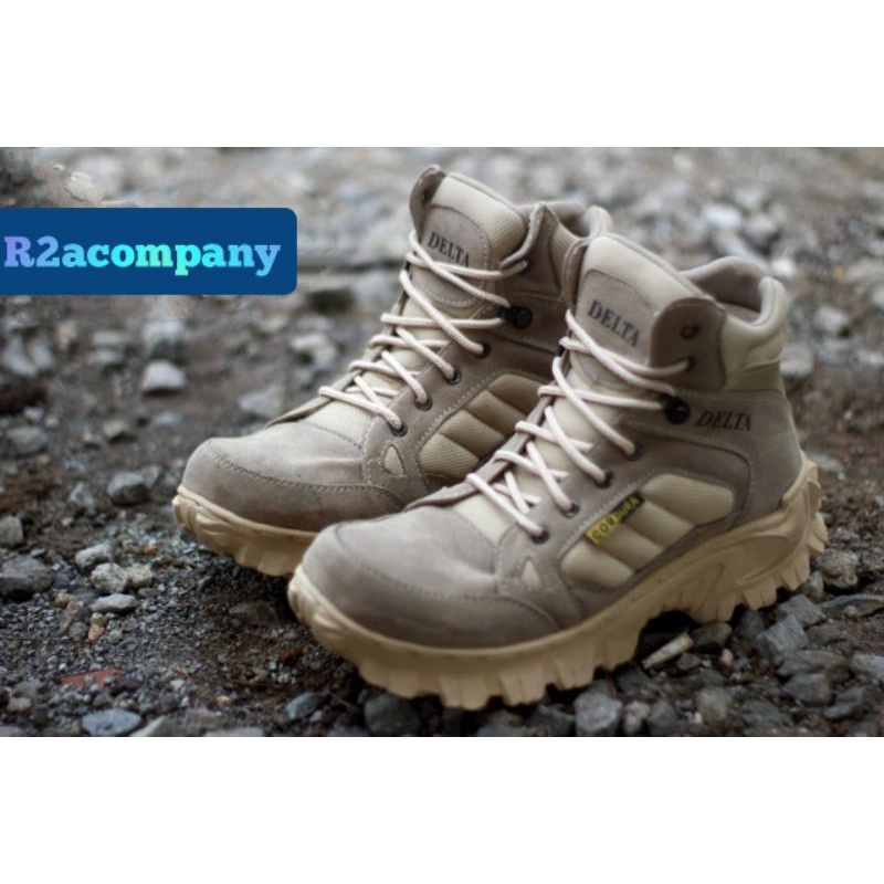 SEPATU DELTA PENDEK ,SEPATU SAFETY PRIA, SEPATU BOOTS PRIA