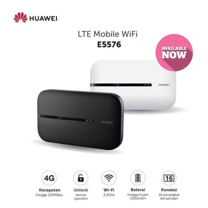 Modem 4G Huawei E5573 120GB Smartfren - Hitam
