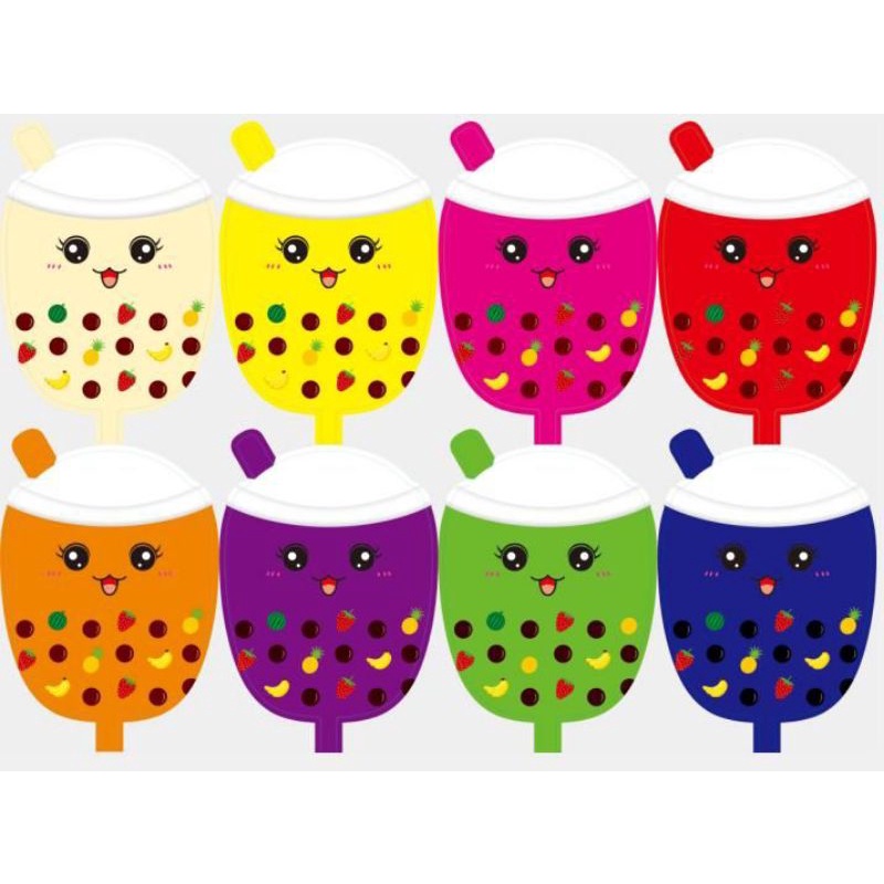 balon karakter boba / balon boba