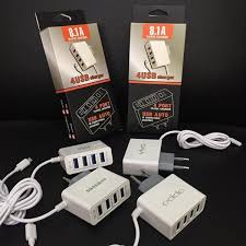 CHARGER BRANDED 4 USB 5IN1