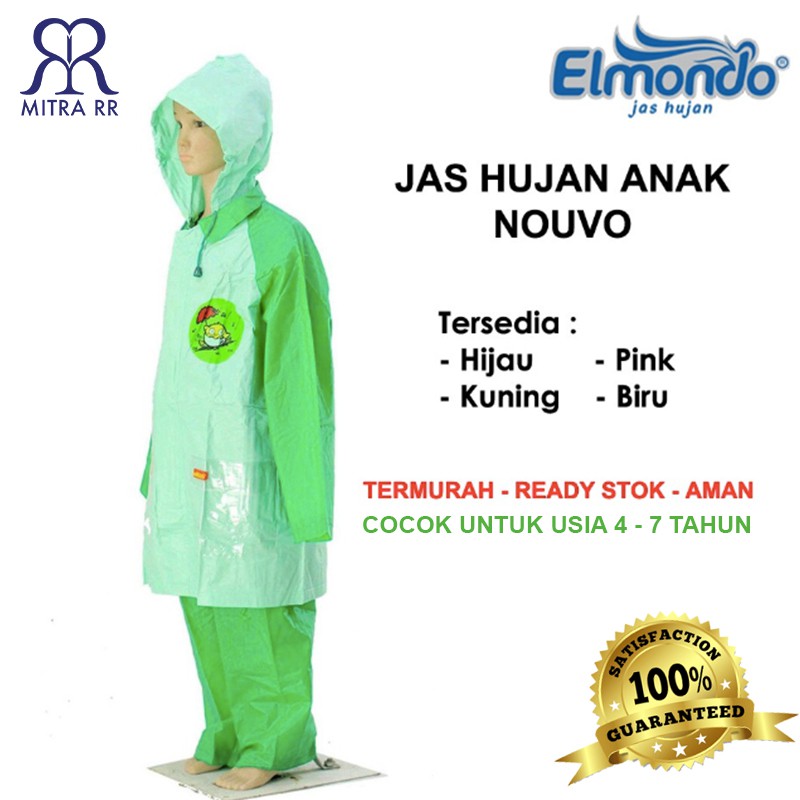 JAS HUJAN Elmondo Anak Setelan Elmondo Nouvo Football 302 303 Promo Motif Lucu TERMURAH