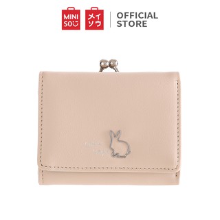 Miniso Dompet Wanita Kecil Mini Pendek Wallet Simple Vintage Elegant Shopee Indonesia