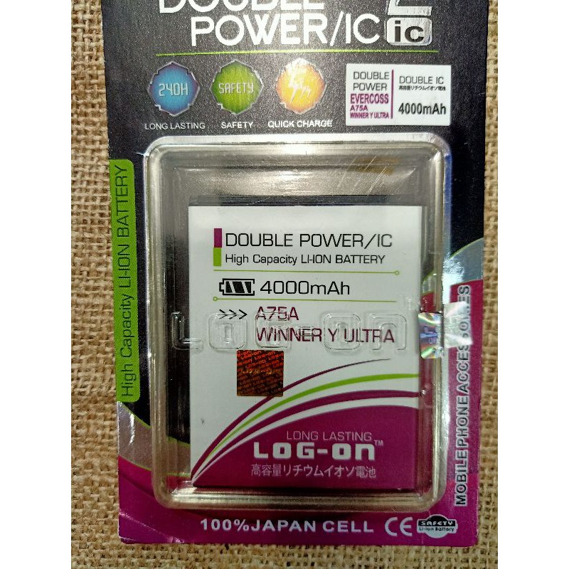 Baterai Evercoss A75A