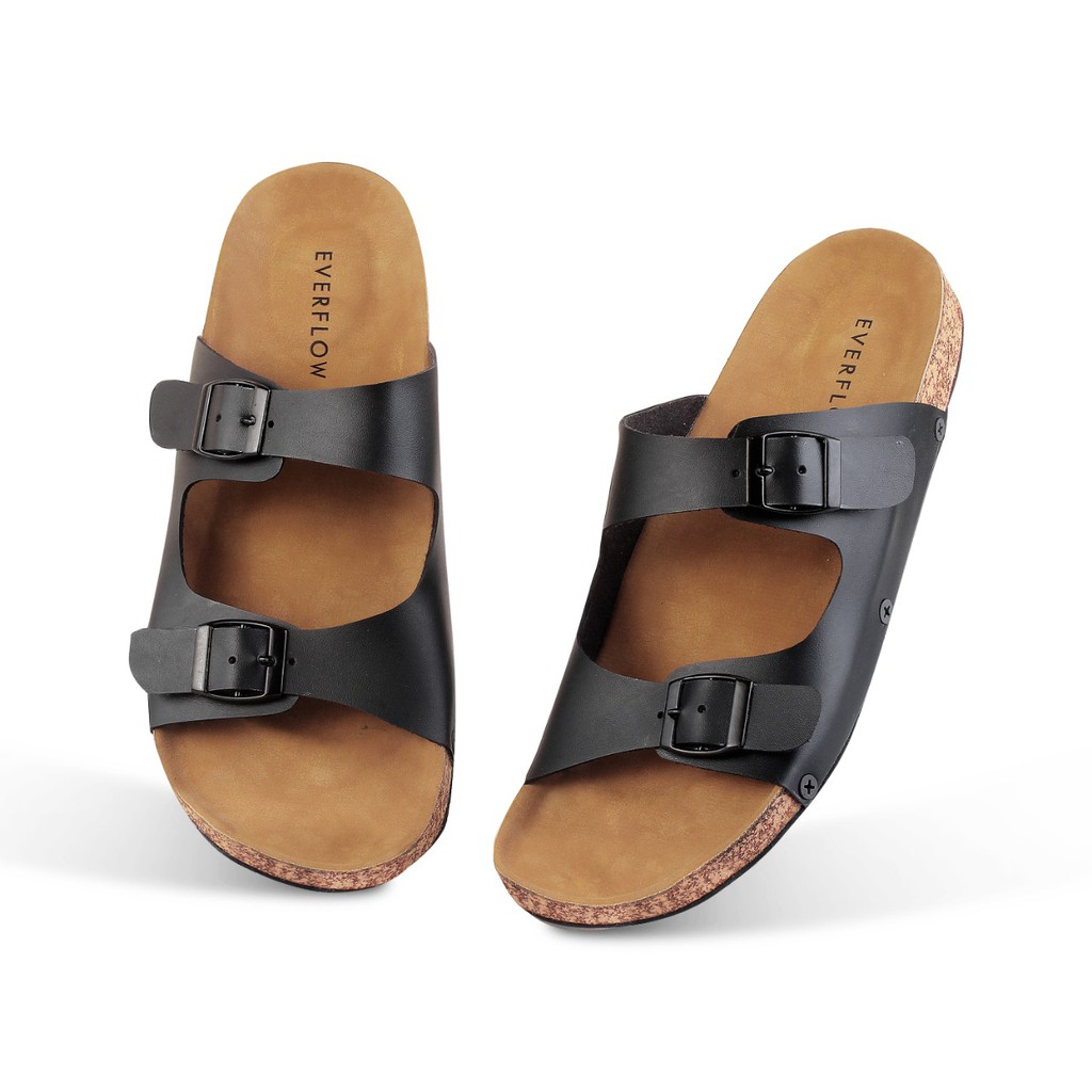 ☀ EVERFLOW ☀ Sandal Pria Kasual Kulit Sintetis Big Size Sandal Jumbo size 45.