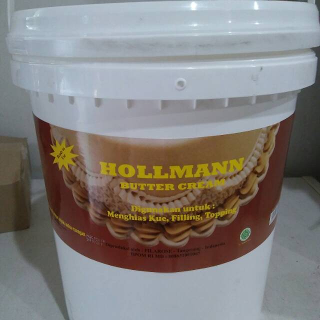 

Buttercream vanila merk holman 1pail