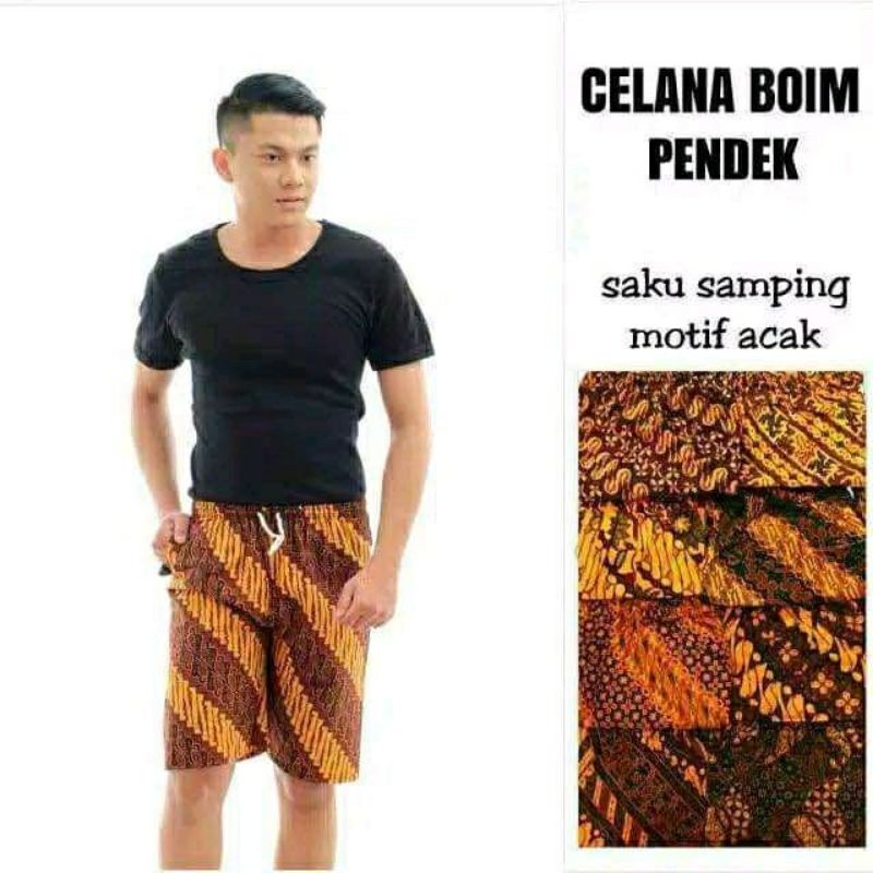 Celana Batik Panjang Ukuran Standar/Celana Boim/Celana Murah/Celana Betawi/Celana Batik Pekalongan/COD