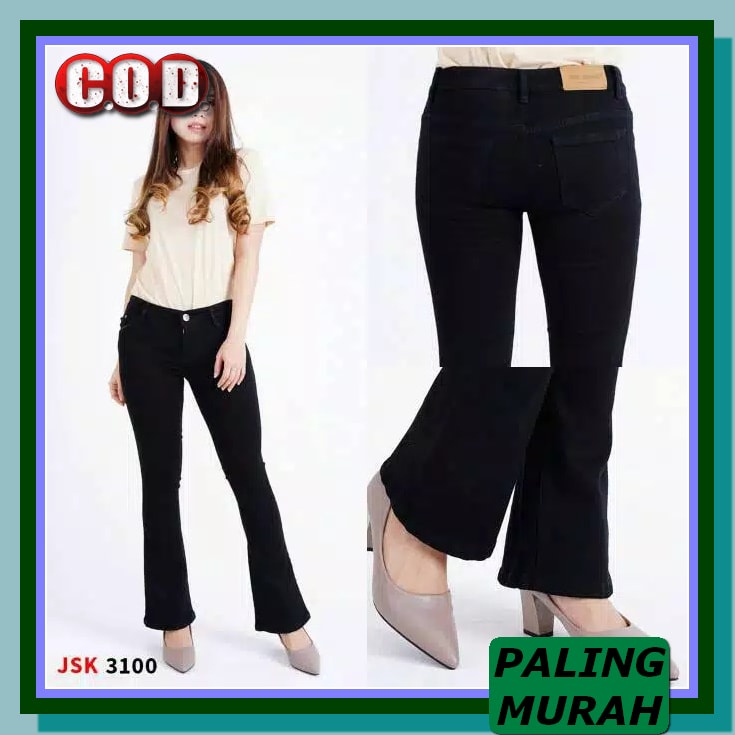 Celana Levis Jeans Wanita Boyfriend Pants Terbaru Jean Cewek Prin PI798 Celana Panjang Cutbray Sof