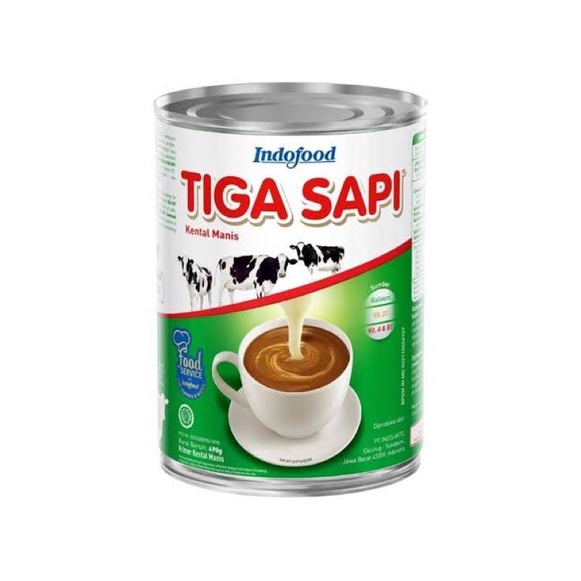 

TIGA SAPI Susu Kental Manis 490 gr