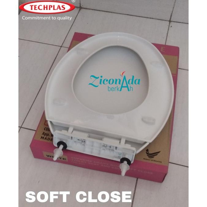 Jual Tutup closet toilet cover universal model soft close (TOTO,INA dll