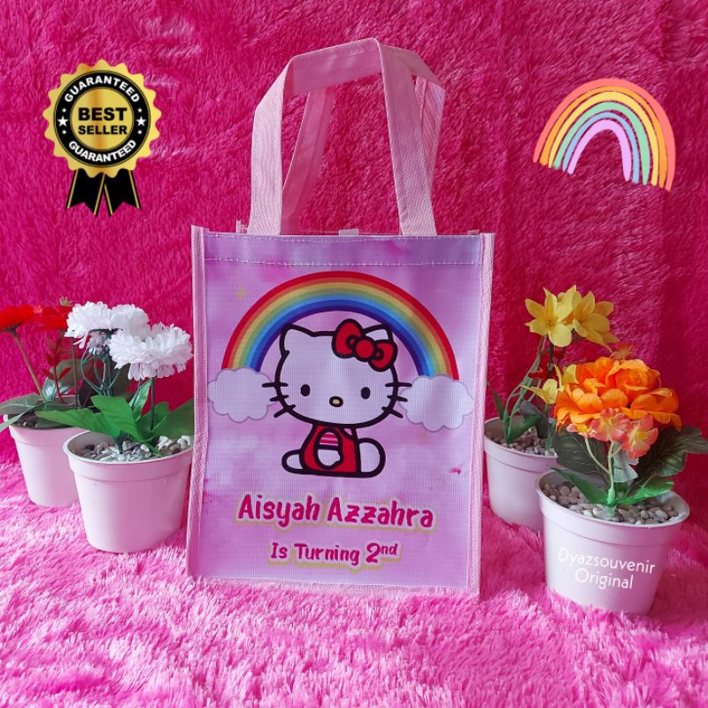 

Tas mika birthday Tote Bag mika souvenir / tas wanita / PVC BAG / Tas Pvc