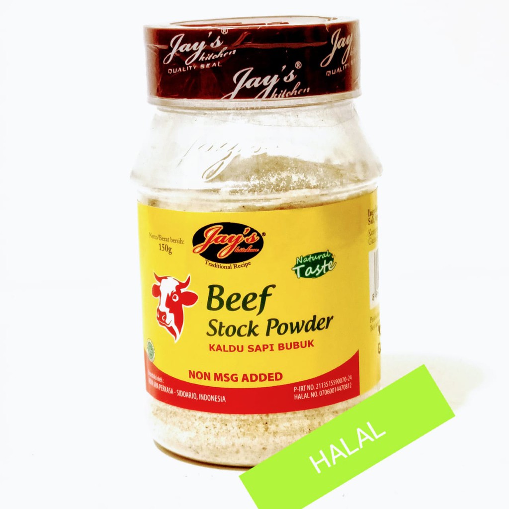 

Jays Beef Stock Kaldu Sapi Bubuk 150 Gram