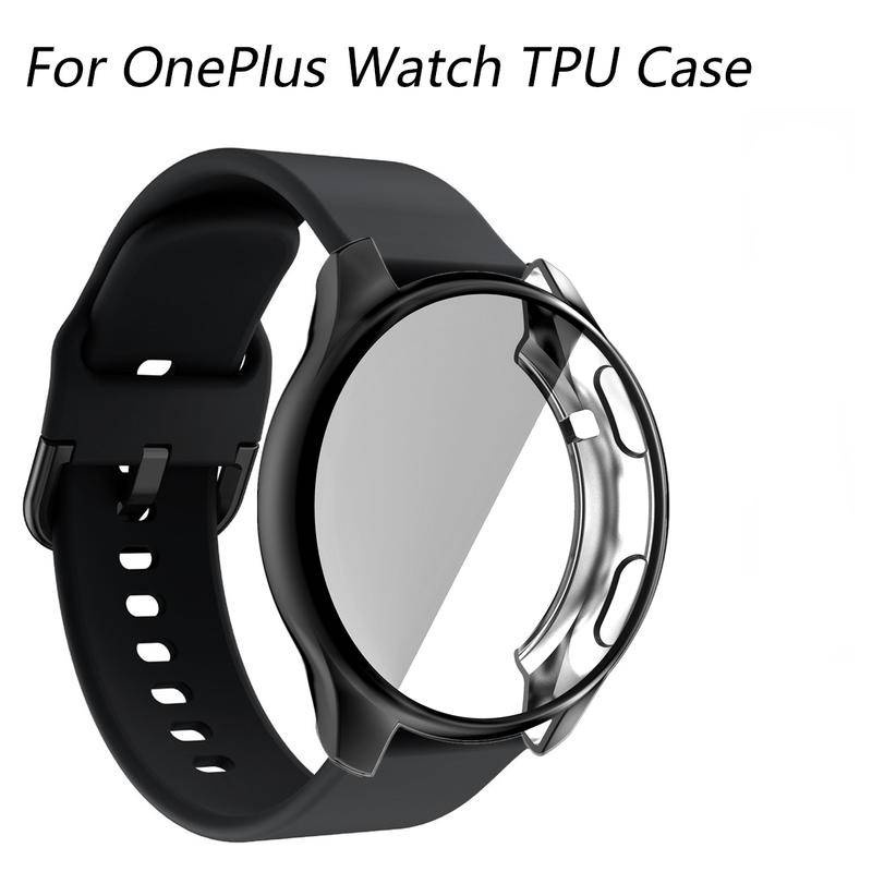 Case Pelindung Bahan Silikon TPU Bumper Untuk OnePlus Watch 46mm