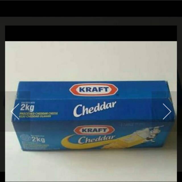 

Kraft cheddar per pcs 2 kg