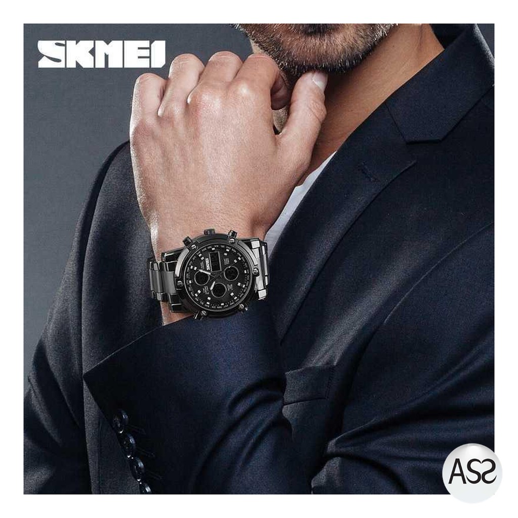 ASS Shop - SKMEI Jam Tangan Kasual Digital Analog Pria - 1389