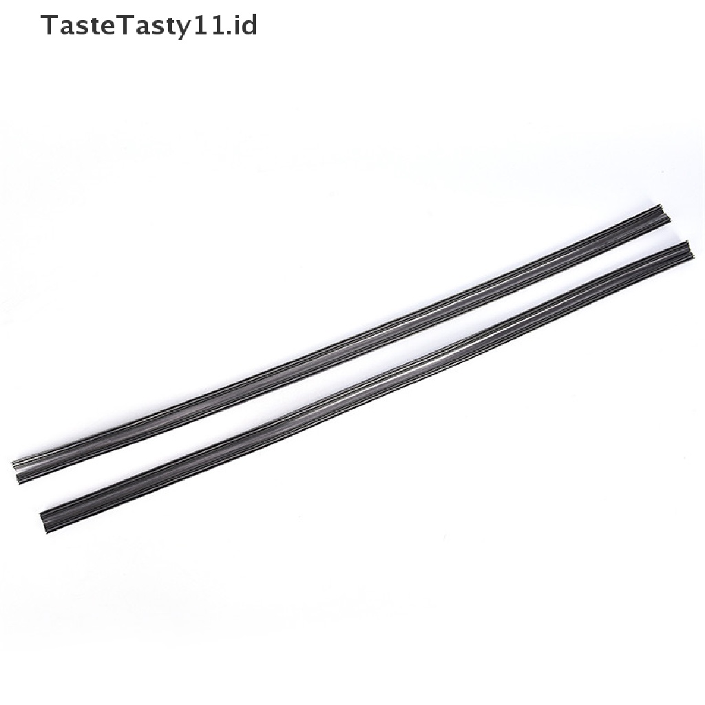 (Tastetasty) 2pcs Wiper Kaca Depan Mobil / Bus 28 &quot;Tanpa Frame Bahan Karet