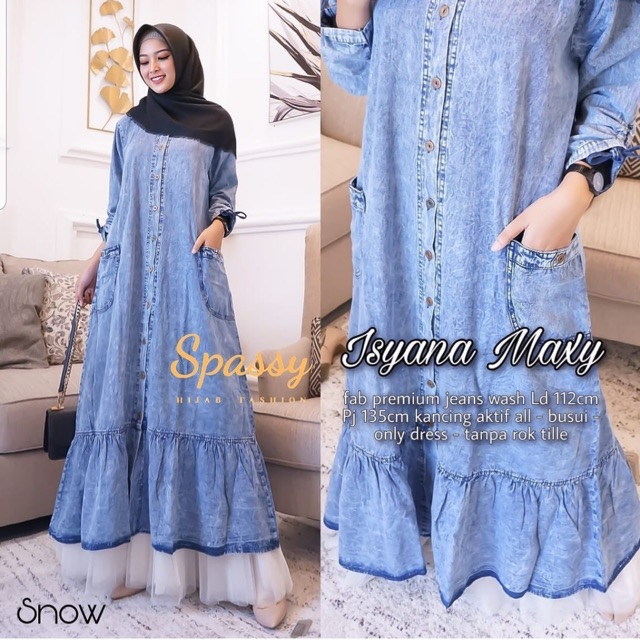 Isyana maxy jeans  spassy