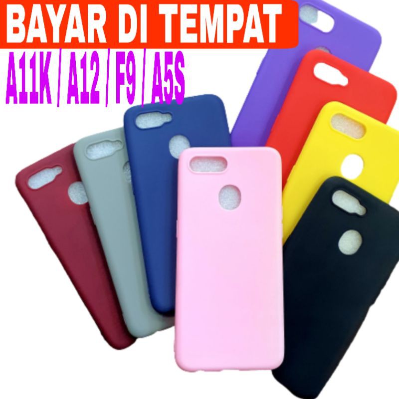 Softcase Aneka Warna OPPO A11K / A12 / F9 / A7 / A5S / Y30 / Y50 / Y30 I / V19 / A01 CORE / A11