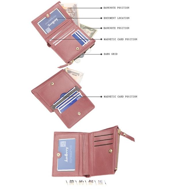 Harga TERMURAAH.. Dompet Wanita Bahan Kulit DOMPET WANITA IMPORT PREMIUM DOMPET LIPAT WANITA IMPORT 