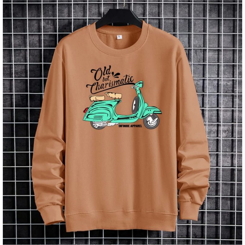 COD//DS//BAJU SWEATER OLD VESPA (M-L)