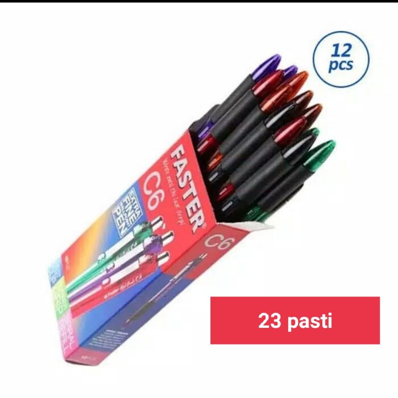 

pulpen faster c6 (12pcs)