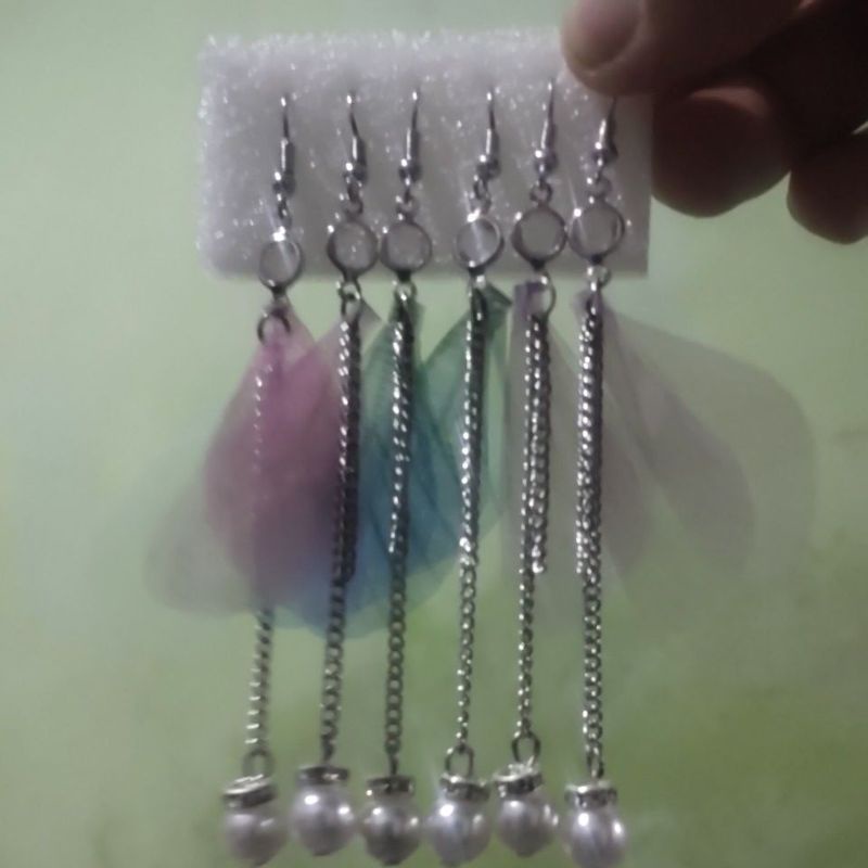anting panjang..anting hijab