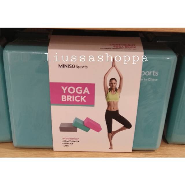 yoga brick miniso