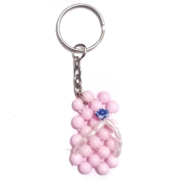 Gantungan Kunci Sandal Jepit Handmade Keychain