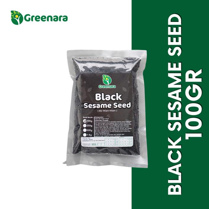 

Wijen Hitam / Black Sesame Seed 100gr AP115