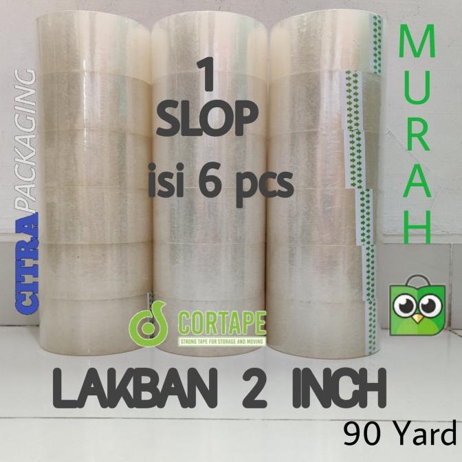 

PROMO Lakban 2 inch - 48 mm x 90 Yard - isi 6 pcs