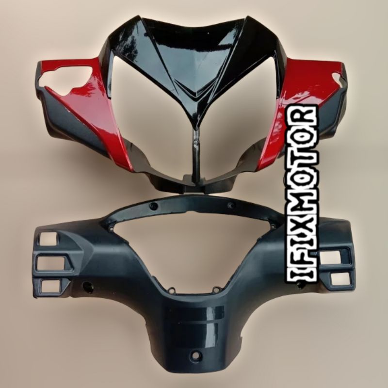 Batok Depan belakang Supra X 125 Batman - Batok Supra X 125 R Batman - Batok Supra X 125 R