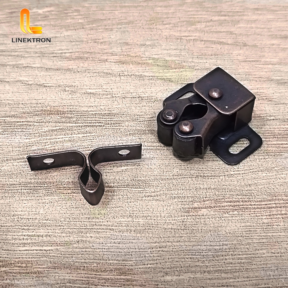 TIK TAK LEMARI / GRENDEL SELOT KUNCI JEPIT LEMARI WARNA HITAM