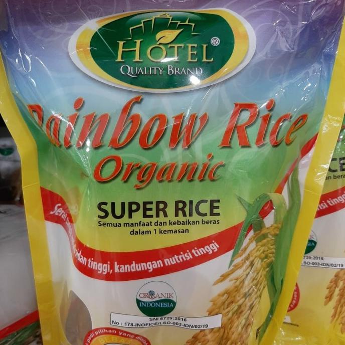 

Rainbow Rice Beras Warna HOTEL 800GR